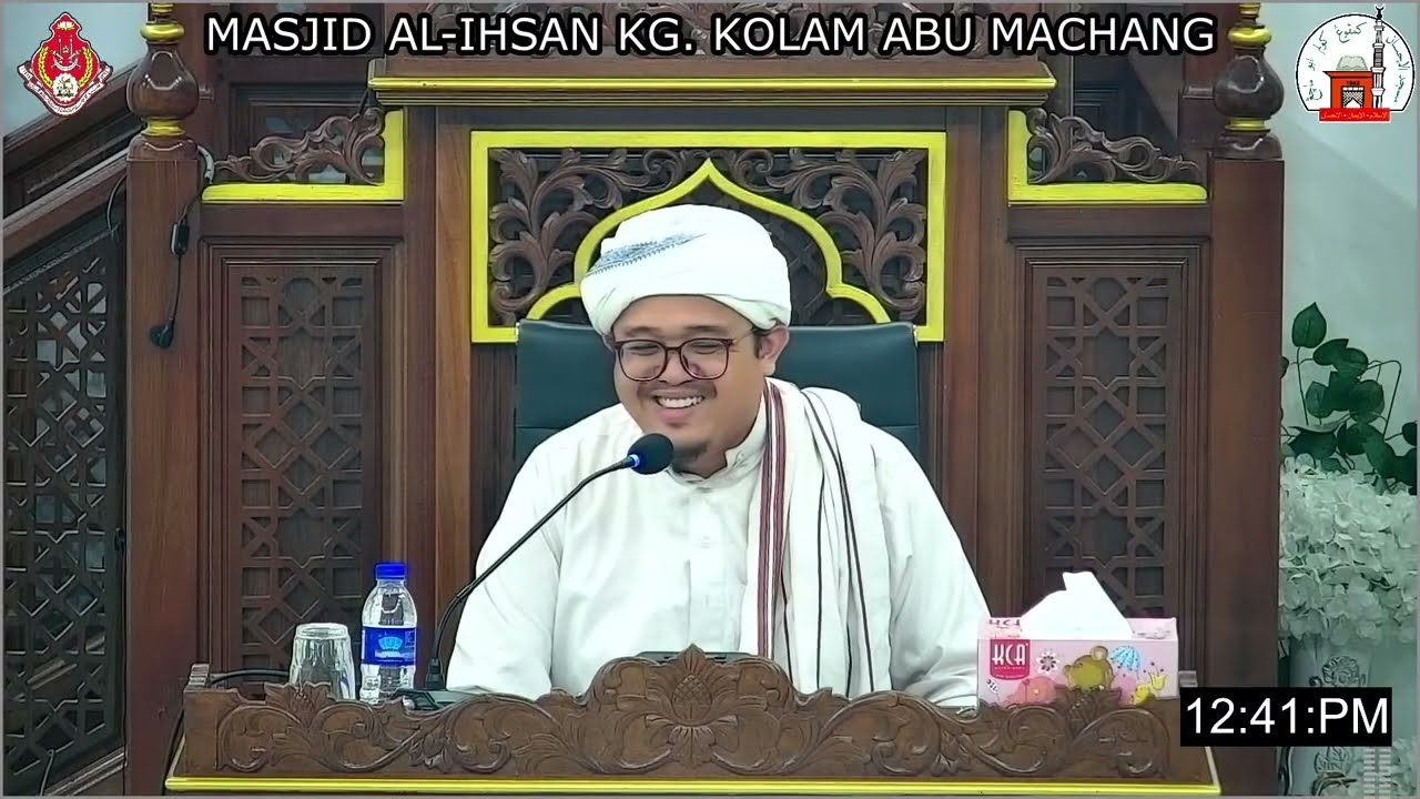 Tazkirah Sebelum Solat Jumaat Bersama Al Fadhil Ustaz Shahrul Nazrin Bin Mohd Sabri