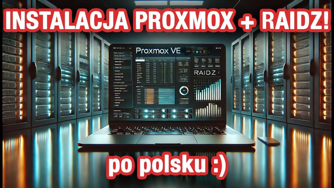 Proxmox VE + RAIDZ1: Łatwa Instalacja i Konfiguracja Krok po Kroku!