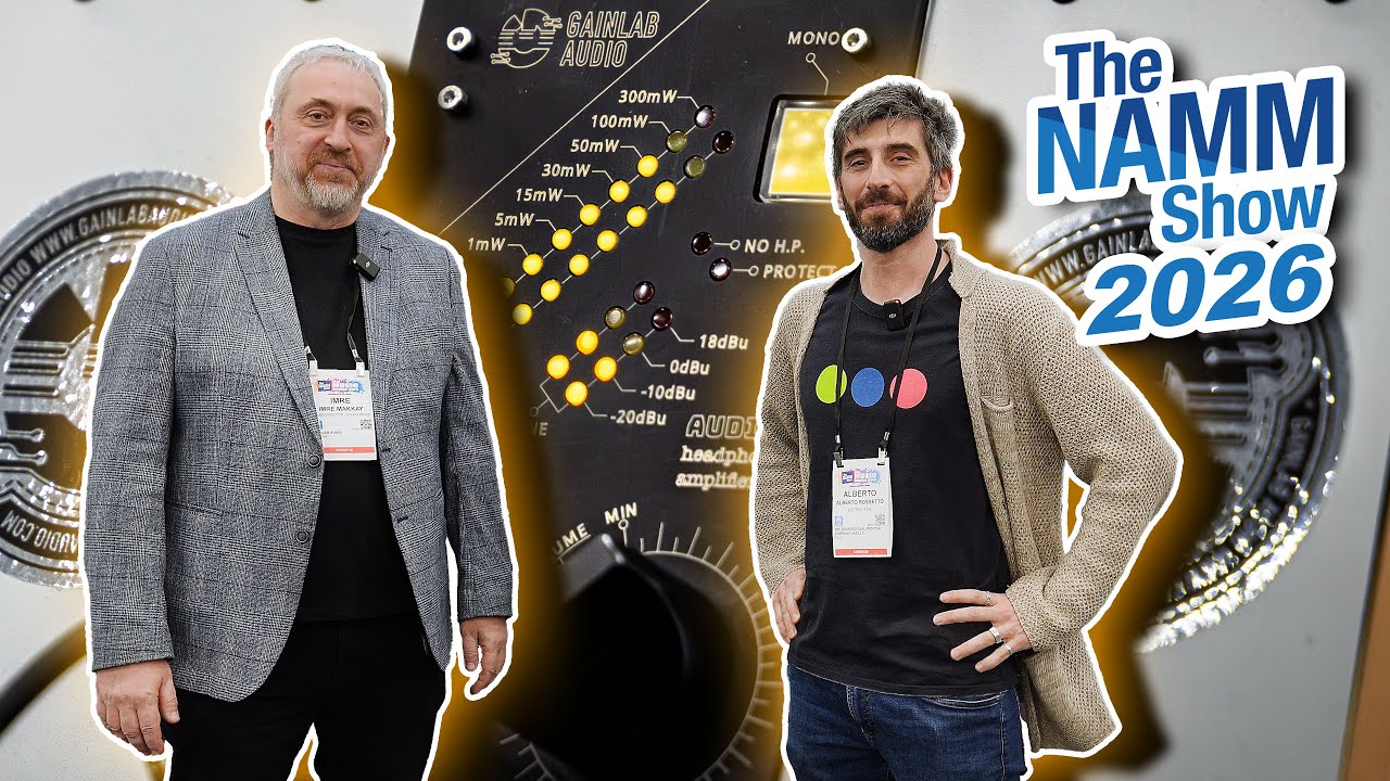 На выставке NAMM Show 2026 был представлен предусилитель для наушников Gainlab Audio Auditor 500 ...