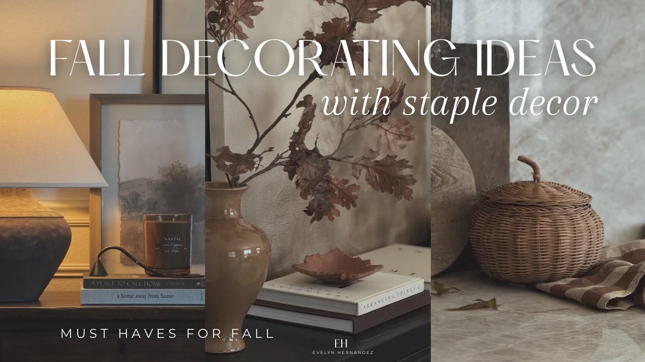 13 Fall Decor Staples with Decorating Ideas 2025 || Fall Decor Must Haves & Favorites