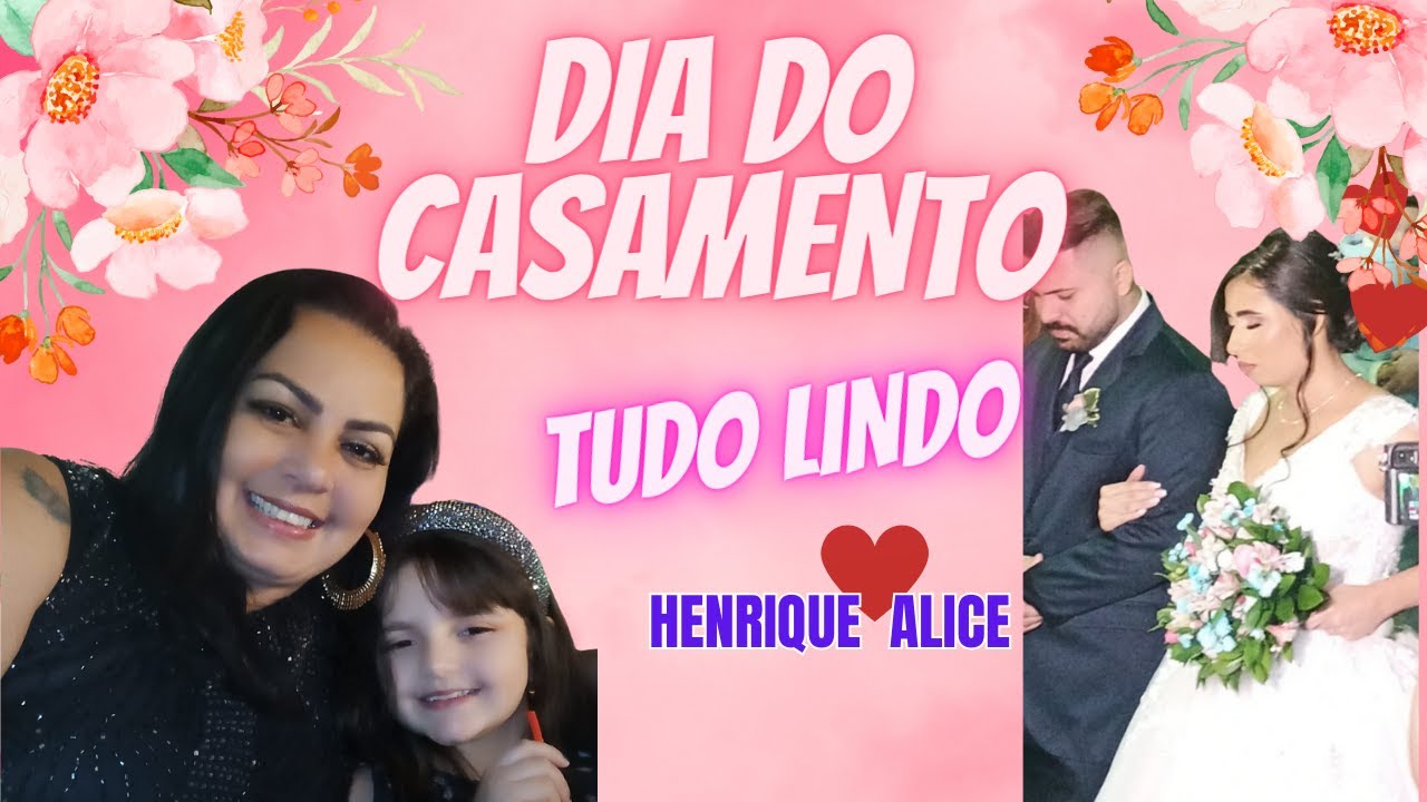 VLOG ! CASAMENTO DOS SONHOS ...