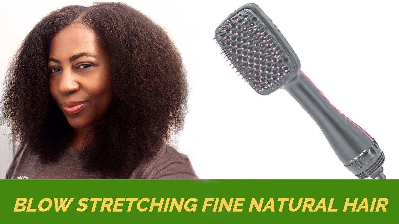 How I Blow Stretch My Fine Natural Hair + Chatting it Up!