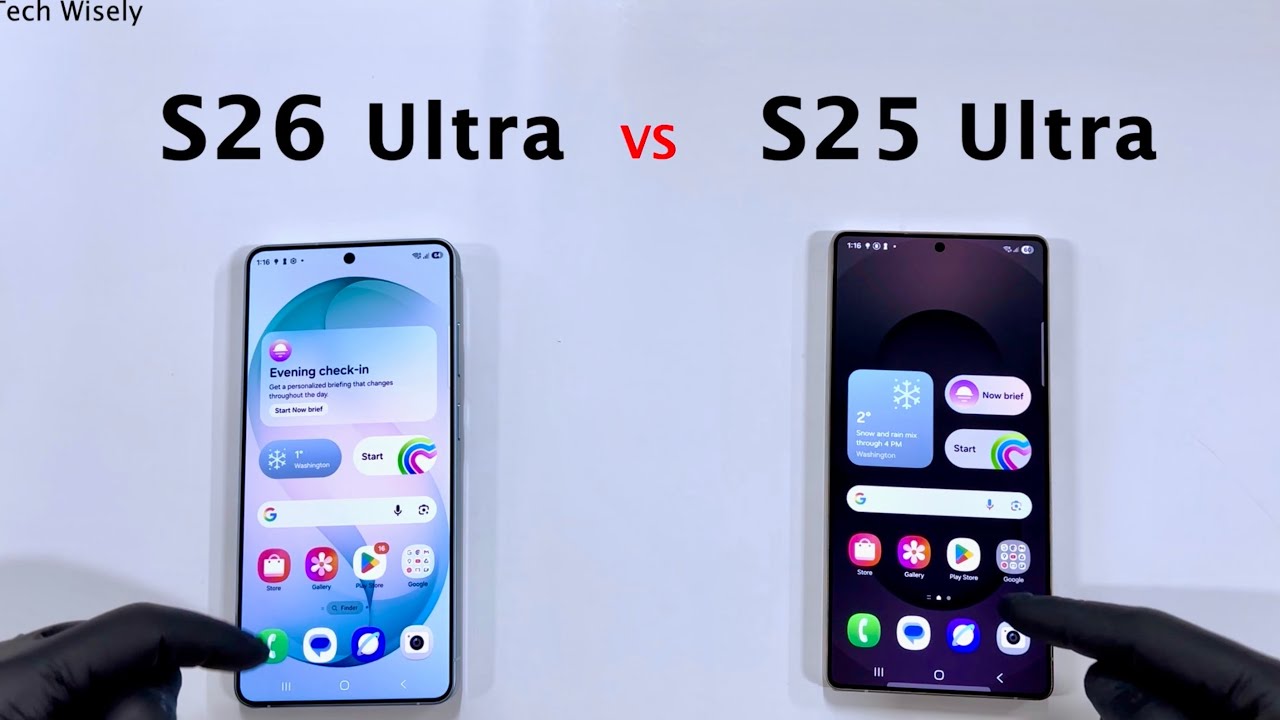 SAMSUNG S26 Ultra против S25 Ultra — тест скорости
