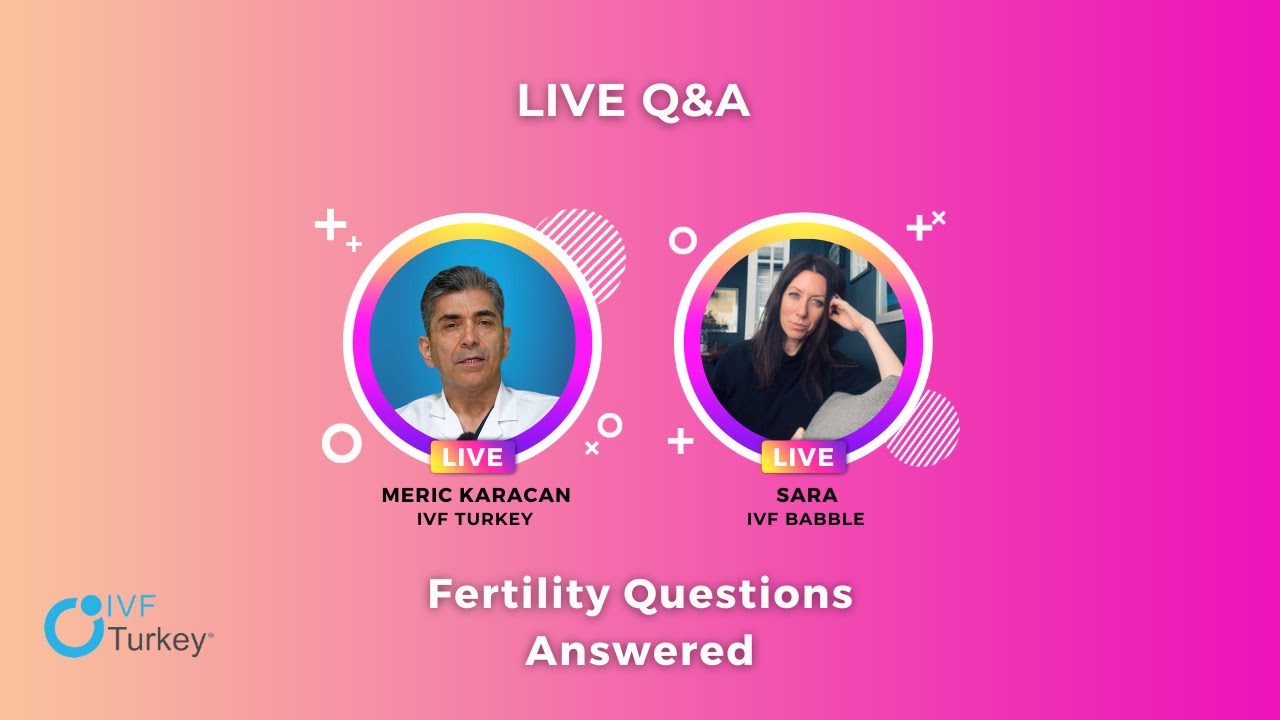 Fertility Questions Answered on Live Q&A Session with IVF TURKEY Expert Doctor
