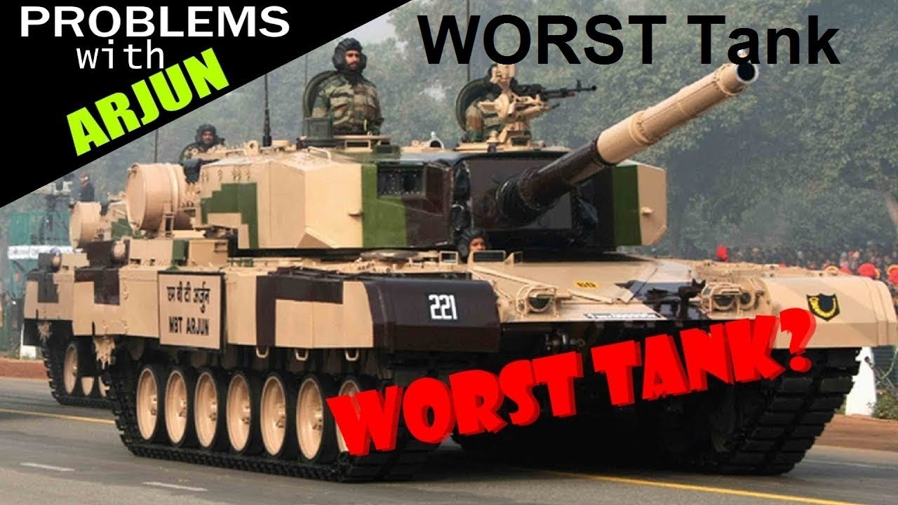 Most wrest tank in the world,What is Problems with Arjun Tank.