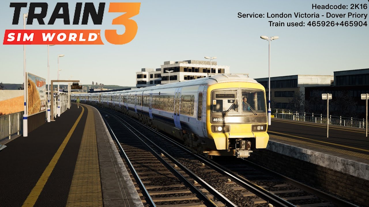 Train Sim World 3 - 2K16 London Victoria to Dover Priory (BR Class 465/9)