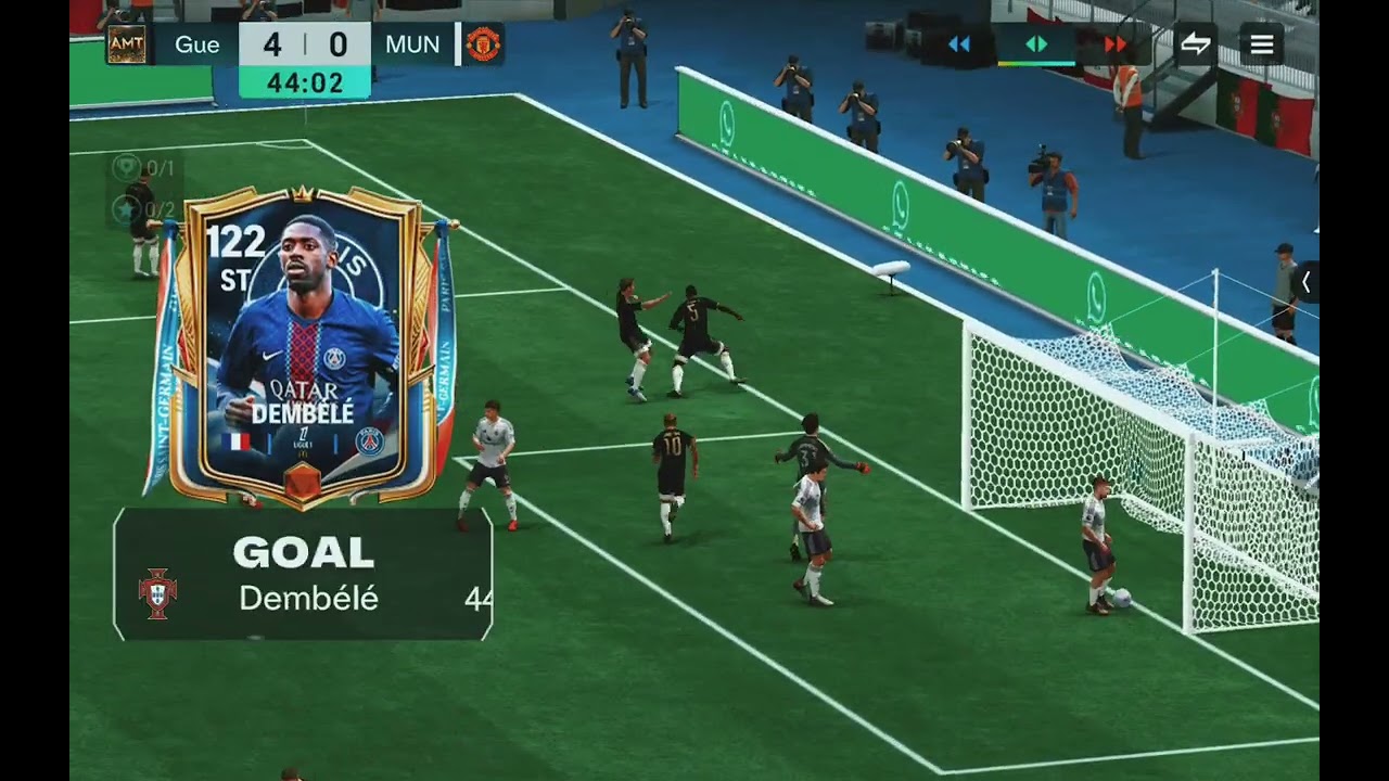 #ea sports 6 goals gameplay with 122ovr 