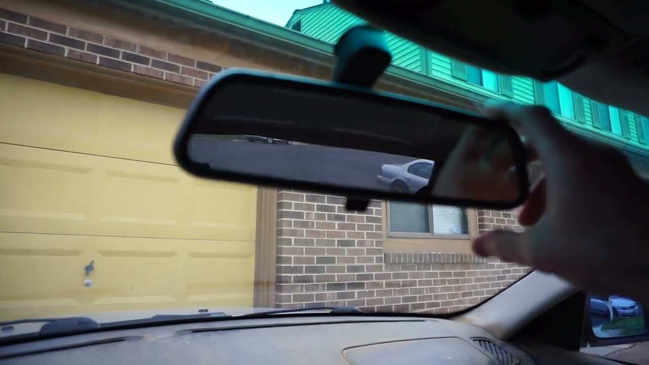 How to fix a loose rear view mirror on your BMW E36 3 series