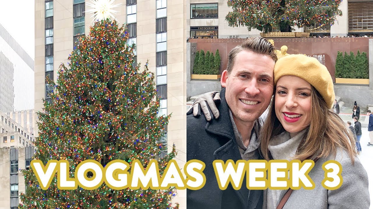 What I Eat in a Day New York City Christmas Tree | VLOGMAS