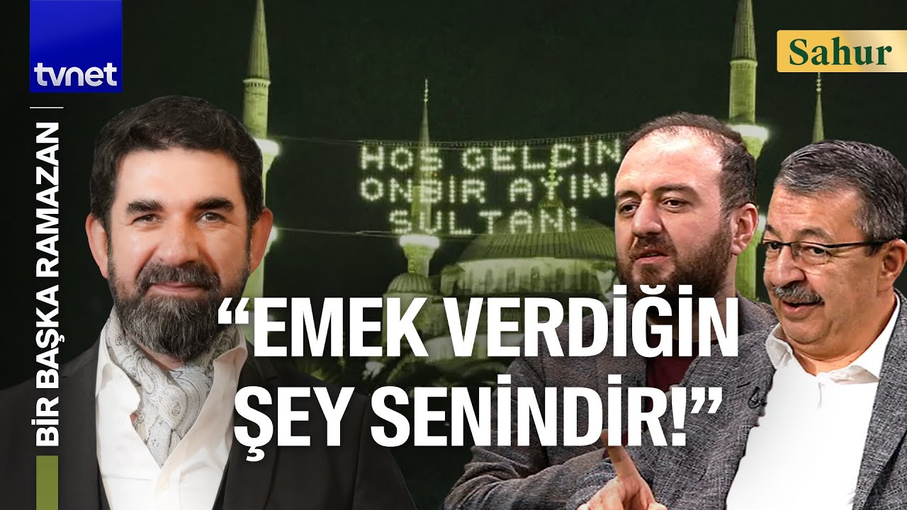 “Ramazan kendini tutma okuludur” | Hayati İnanç | Muhammed Yazıcı | Bir Başka Ramazan