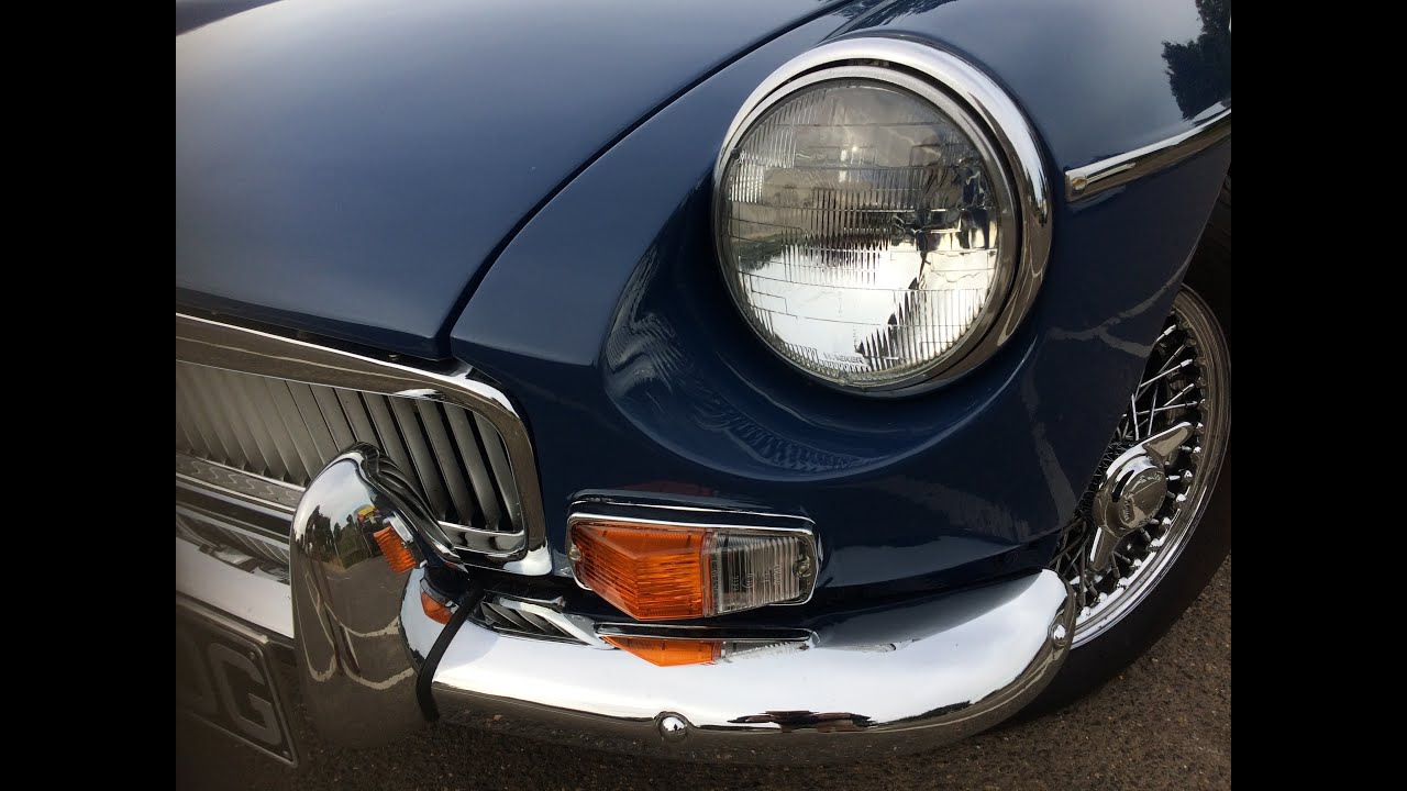 1969 MGB Engine Bay