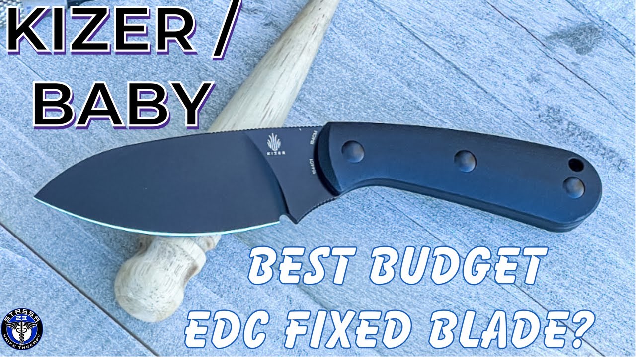 Kizer Baby Fixed Blade, AZO Design, Full Review & Testing