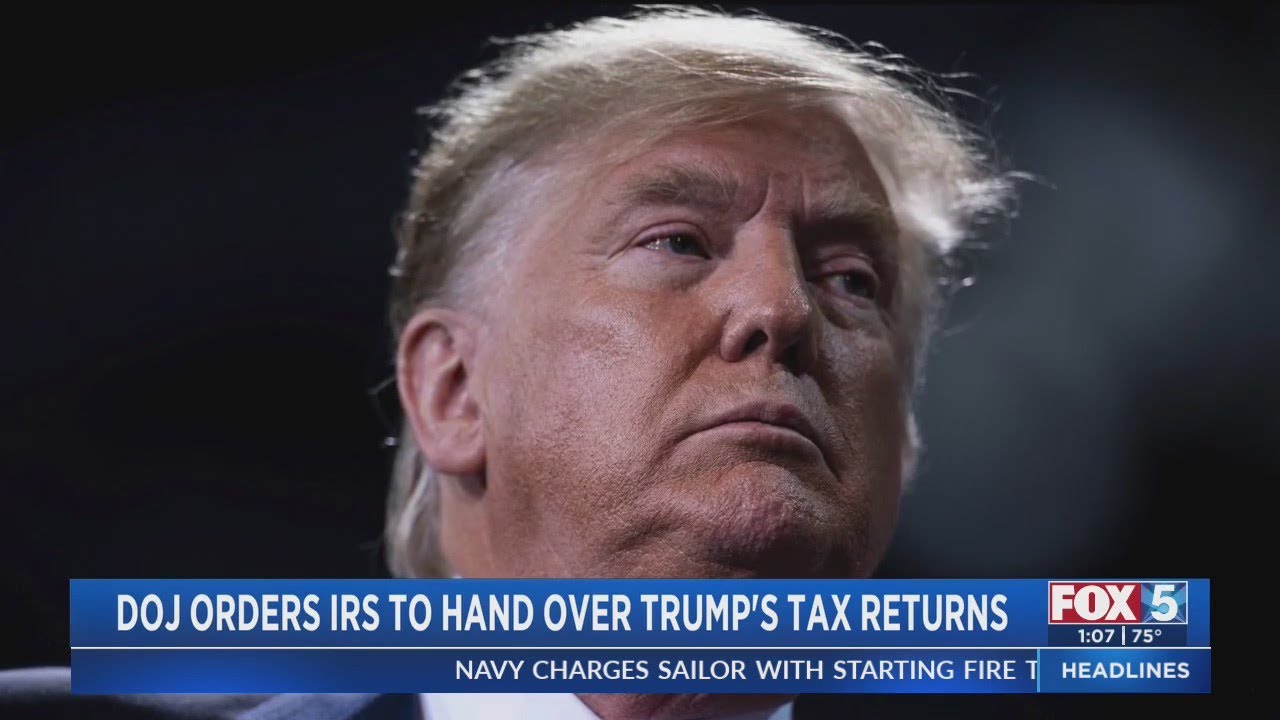Justice Department: IRS Must Give Trump Tax Returns To Congress