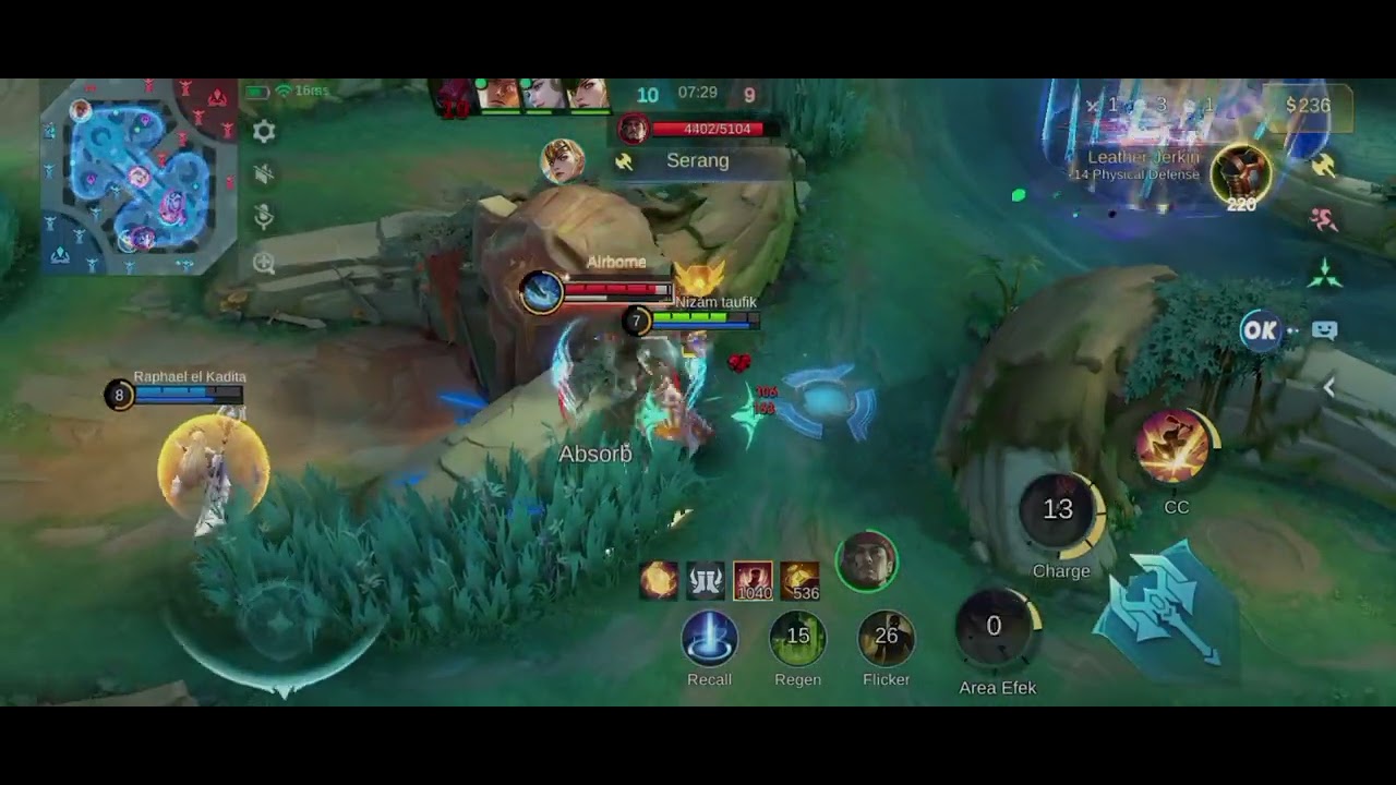 Mobile legends gameplay
