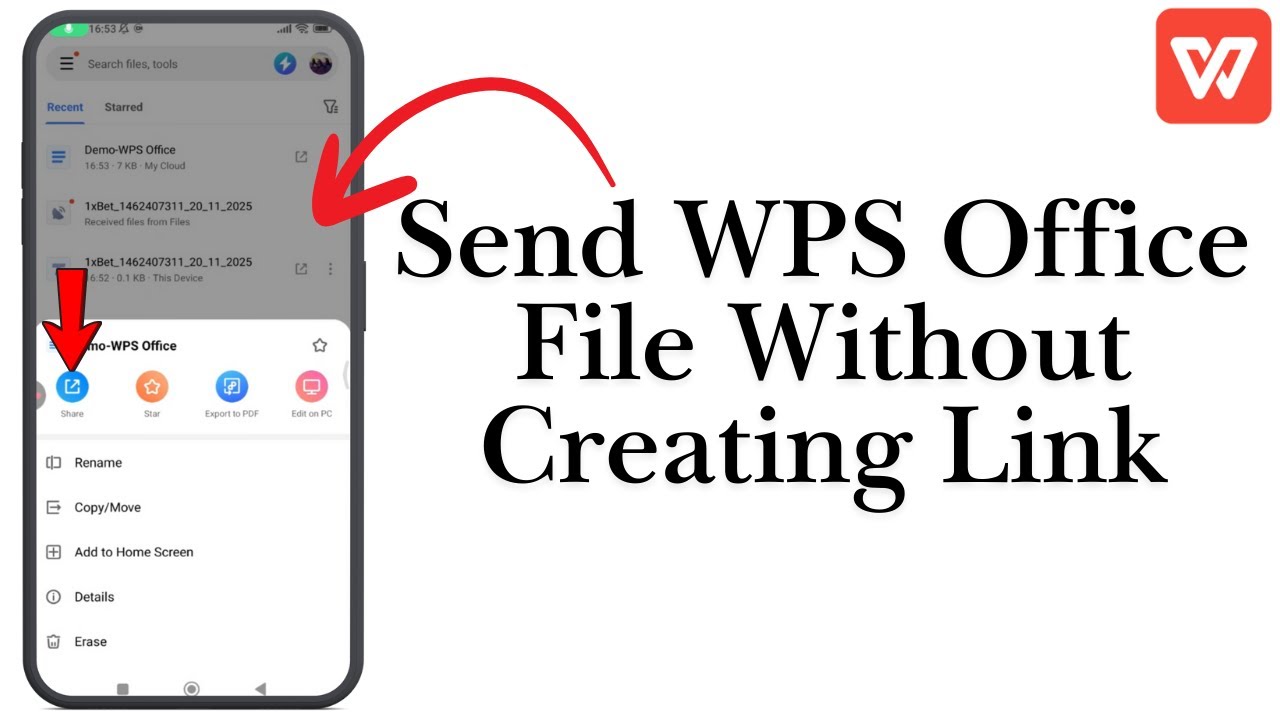 How To Send a WPS Office File Without Creating a Shareable Link | Complete Guide 2026