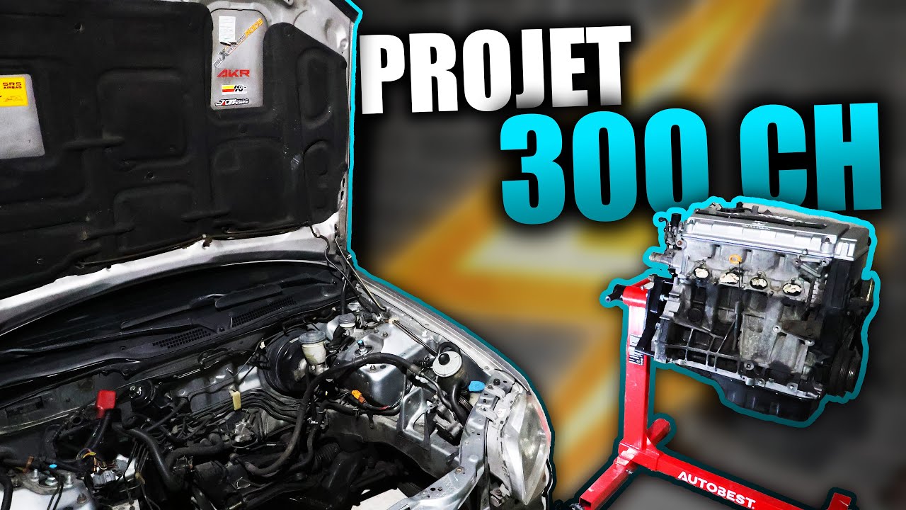 300 CH – JE SORS LE MOTEUR ! Le projet démarre enfin