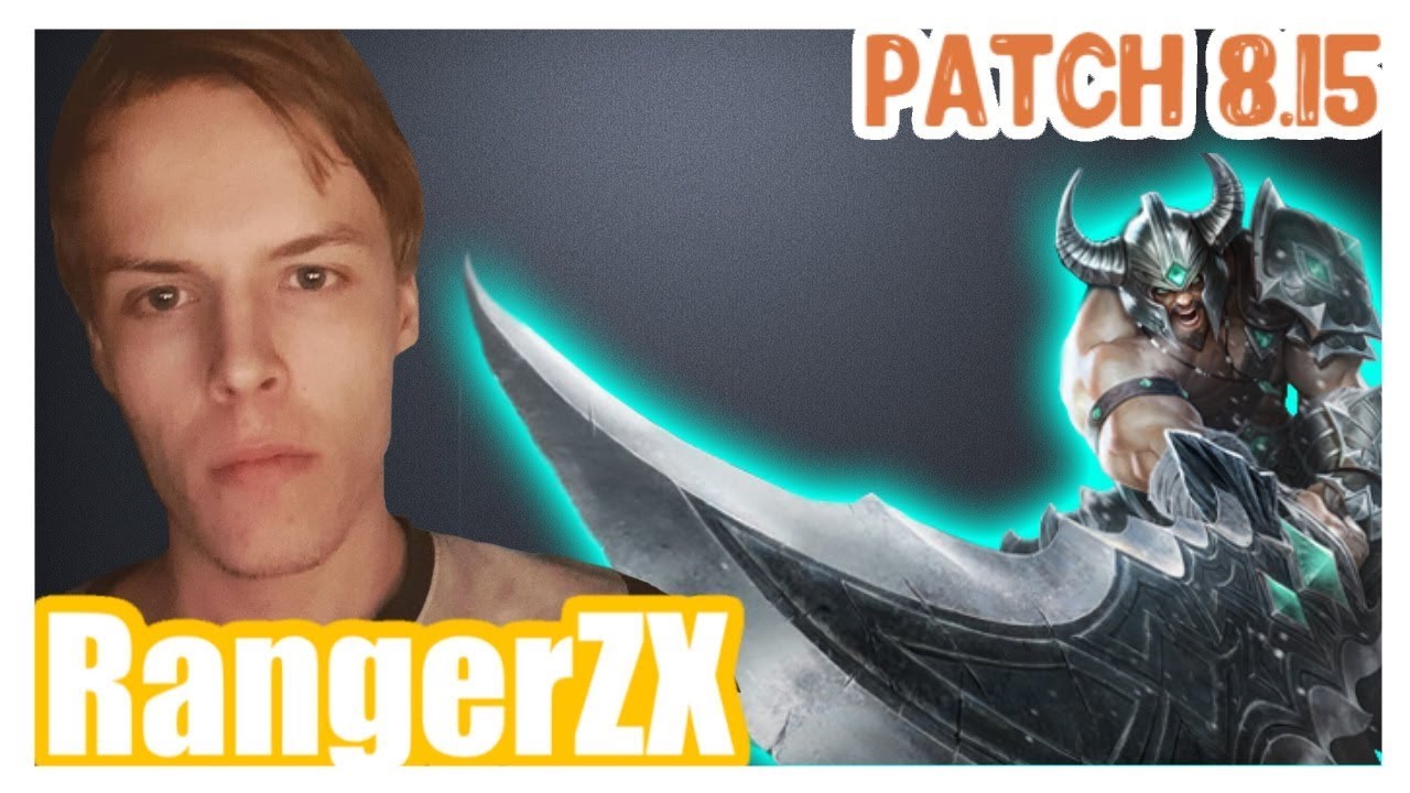 RangerZX | Best TRYNDAMERE vs RENEKTON | TRYNDAMERE Top | 80% WIN RATE Challenger | Patch 8.15