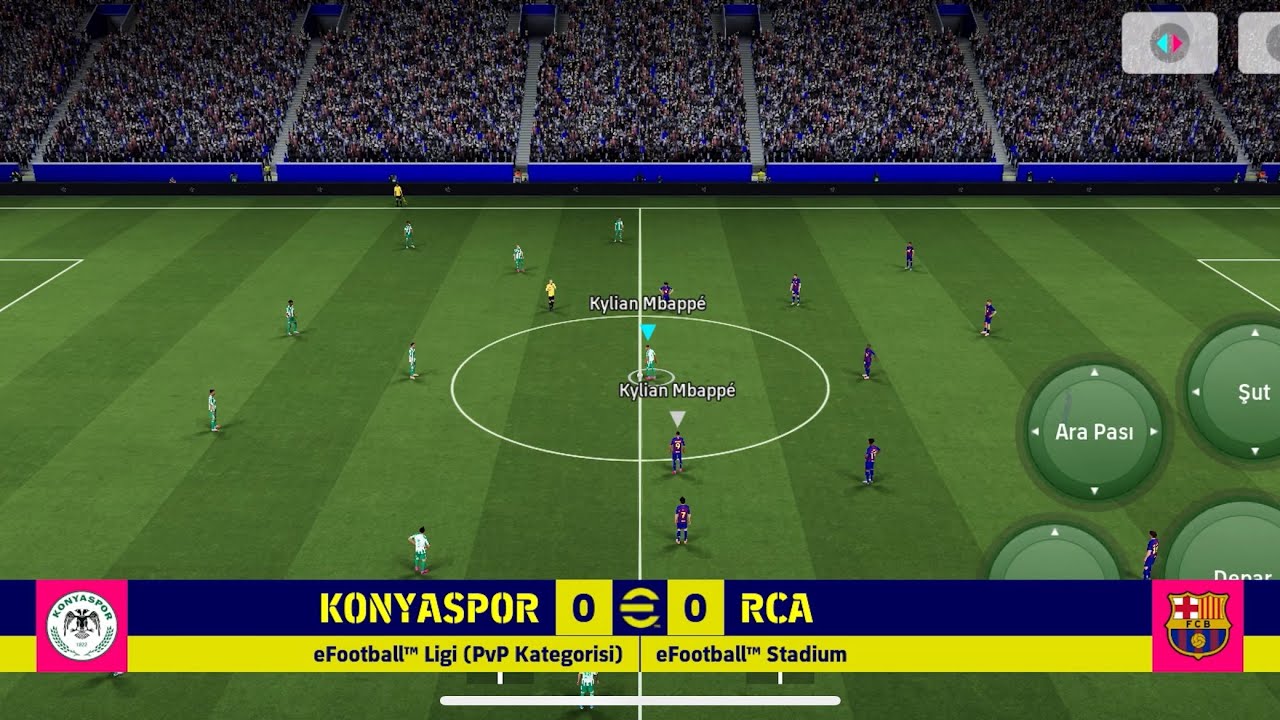 Pes maçım benzer skor