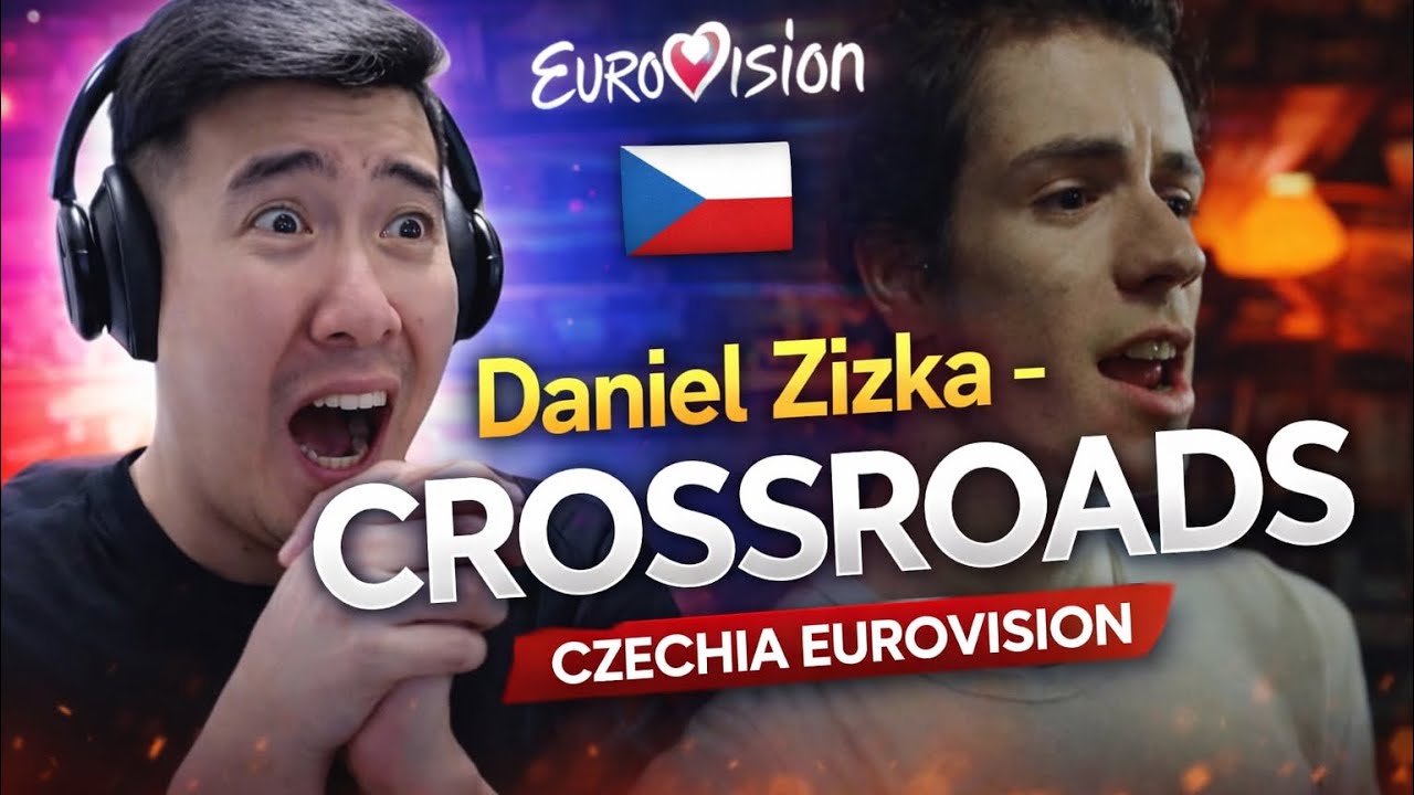 🇨🇿 Даниэль Жизка - CROSSROADS. Чехия. Евровидение 2026 | РЕАКЦИЯ