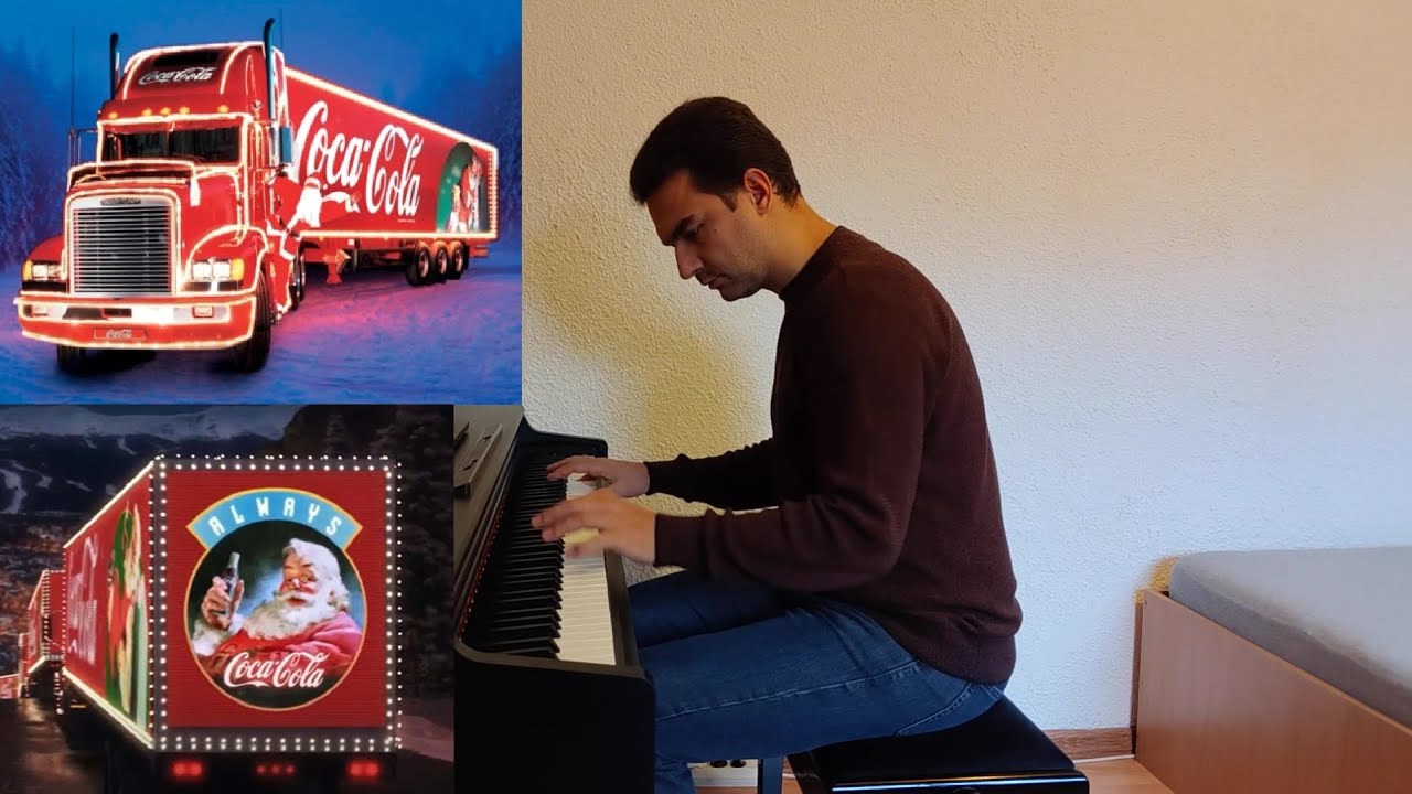 Coca Cola Christmas (Holidays Are Coming) - Piano Cover (+ sheet music link)