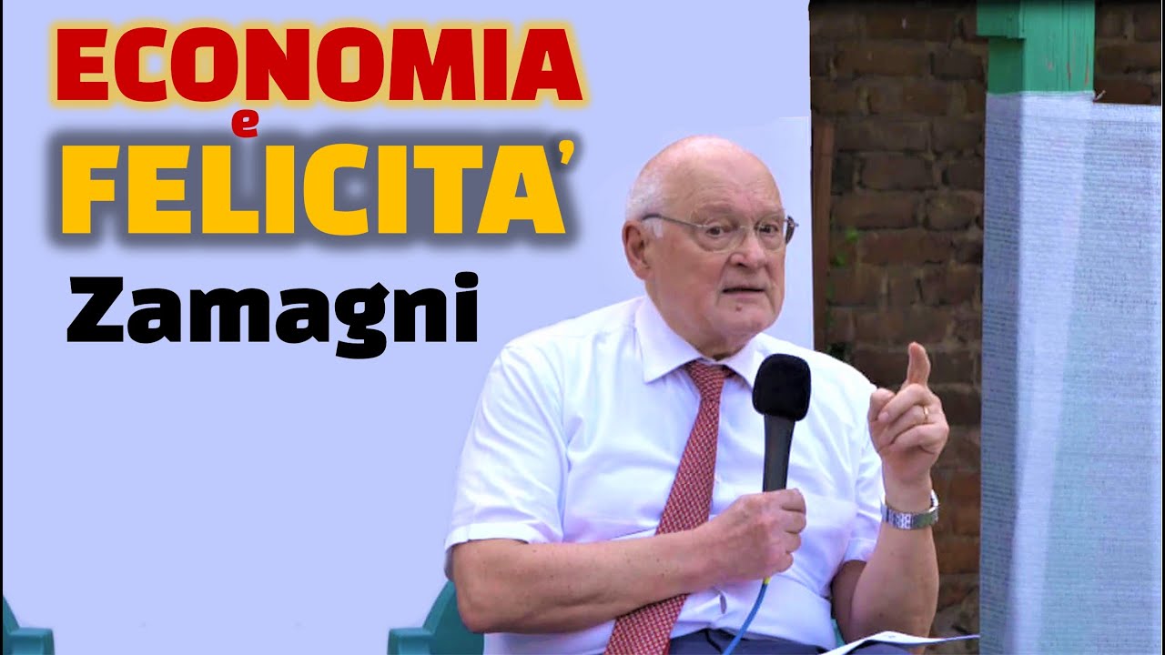 Economia e felicità - Uno dei più bei discorsi di Stefano Zamagni
