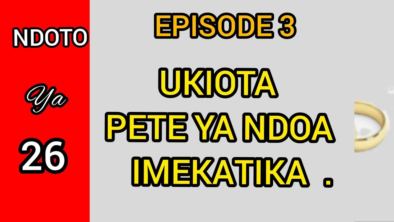 Tafsiri za ndoto,#26, Episode 3, Ndoto za Pete, Ukiota Pete ya Ndoa imekatika,by pastor Regan