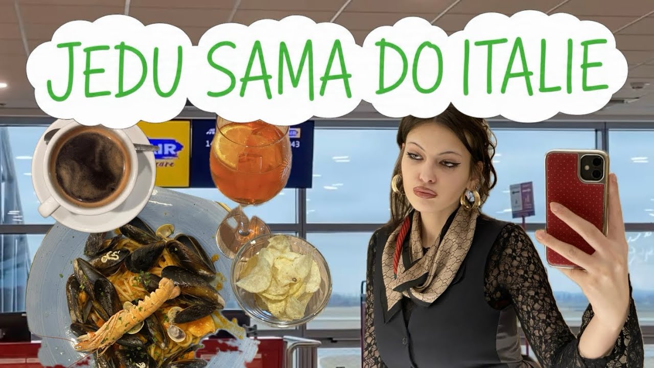 Jedu sama do italie aka týden bez kra🍵