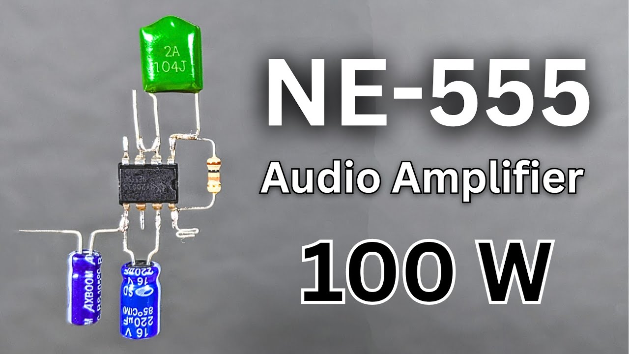 DIY Powerful Ultra Bass Audio Amplifier using 