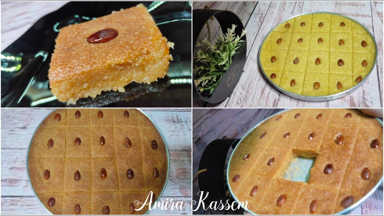 أحلى وانجح بسبوسه مرمله ومتماسكه هتجربوها 👌بدون زبادى بدون بيكنج بودر