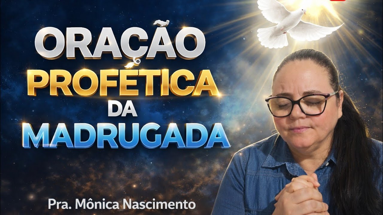 MENSAGEM PROFÉTICA E ORAÇÃO FORTE DA MADRUGADA - DEIXE SEU PEDIDO DE ORAÇÃO NOS COMENTÁRIOS 🙏🙏
