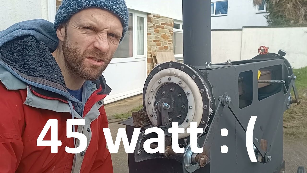 Stirling Engine Generator Mk4 (Rocket Stove!) Part 9