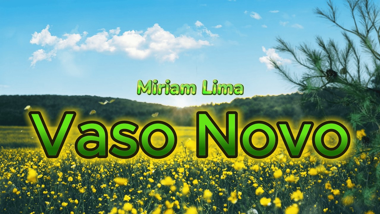Vaso Novo - Miriam Lima