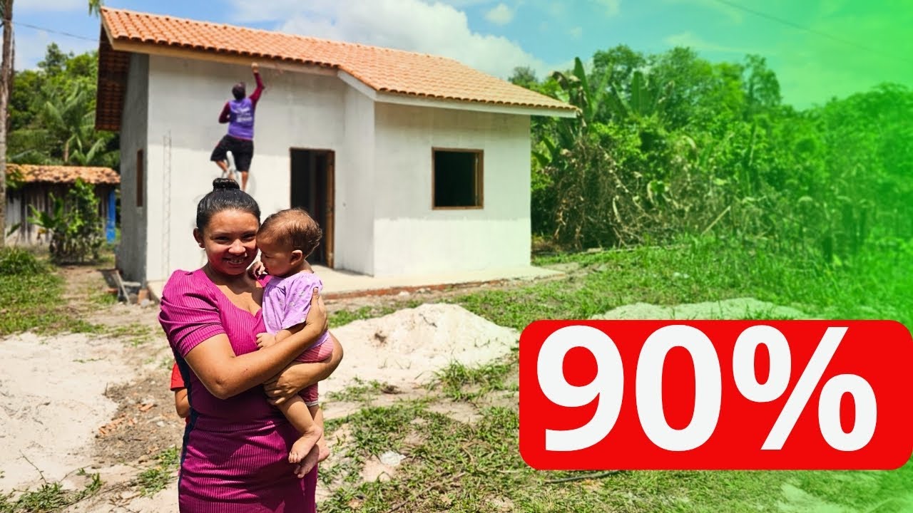 DAIELE MOSTRA COM EMO&Ccedil;&Atilde;O SUA NOVA CASA❤️