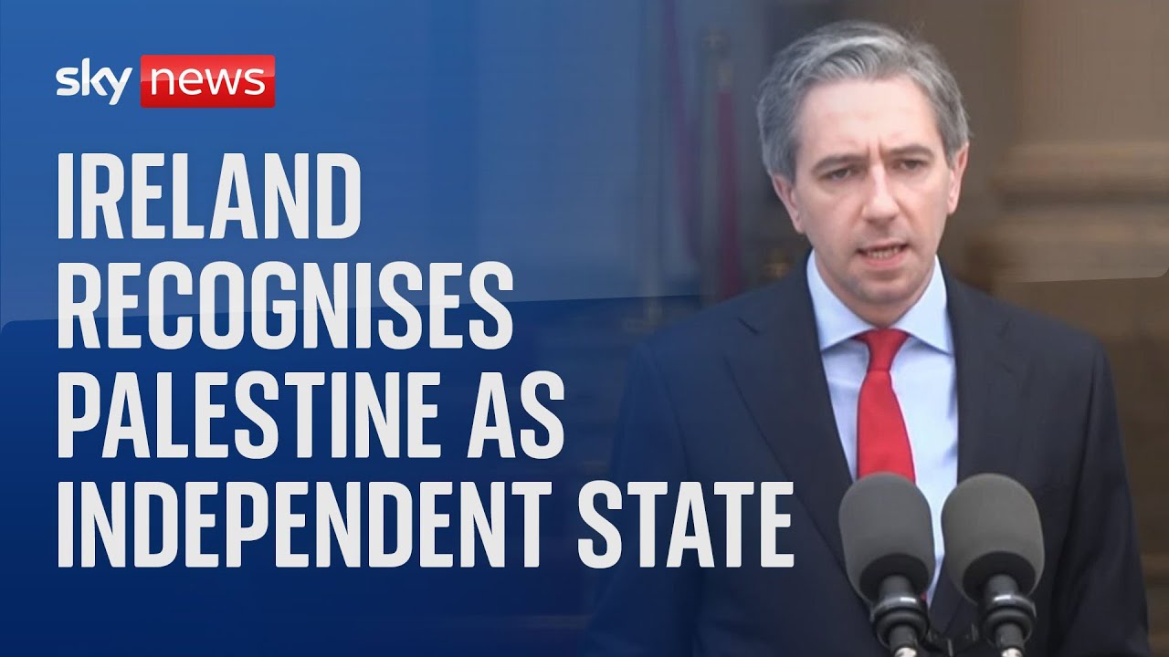 Ireland along with Norway & Spain recognise Palestine as independent state