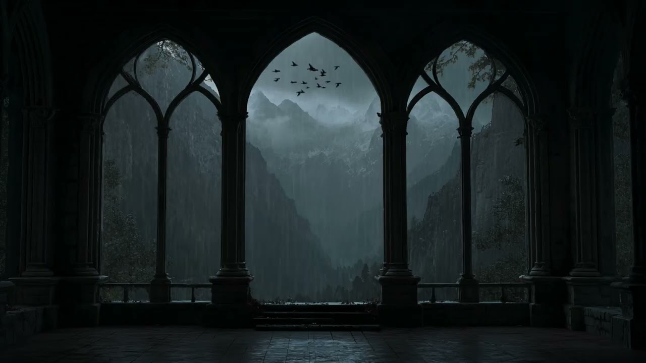 Rain Sounds for Sleep and Relaxation - Beat insomnia with Rain and Thunder from Ancient Window