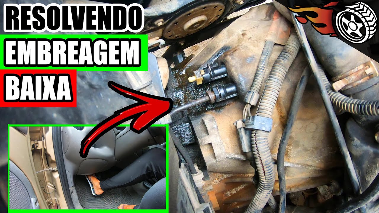 Como fazer SANGRIA e RESOLVER a EMBREAGEM BAIXA - Embreagem Hidraulica - Milan Dark