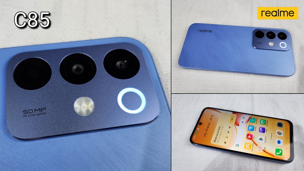 Unboxing (desembalando) Realme C85