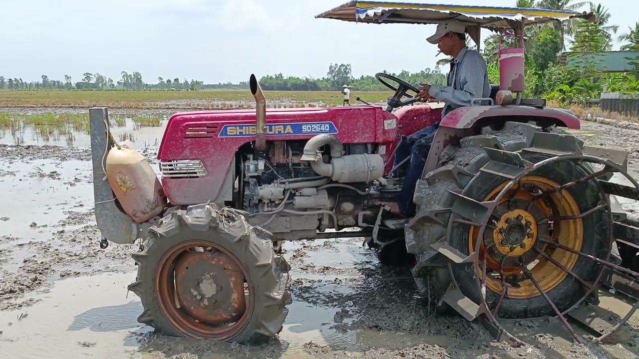 Трактор Shibaura 2640 конкурирует с Yanmar 4tnv 98, работает отлично.