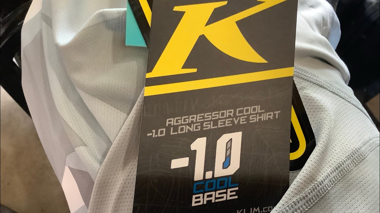 Got A New Dirt Bike Shirt - Klim Aggressor Cool -1.0 Shirt