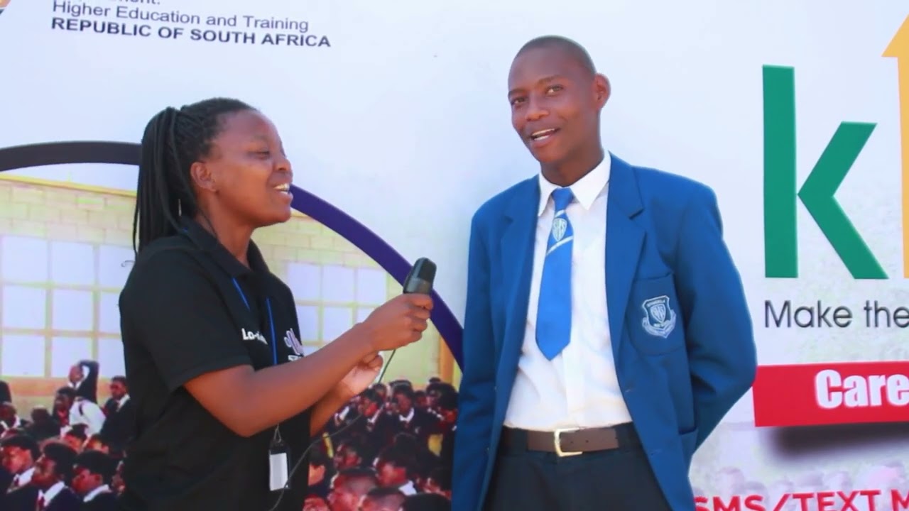 Andile Njokwe of Siyamukela high school says he is still undecided as to which career path to pursue