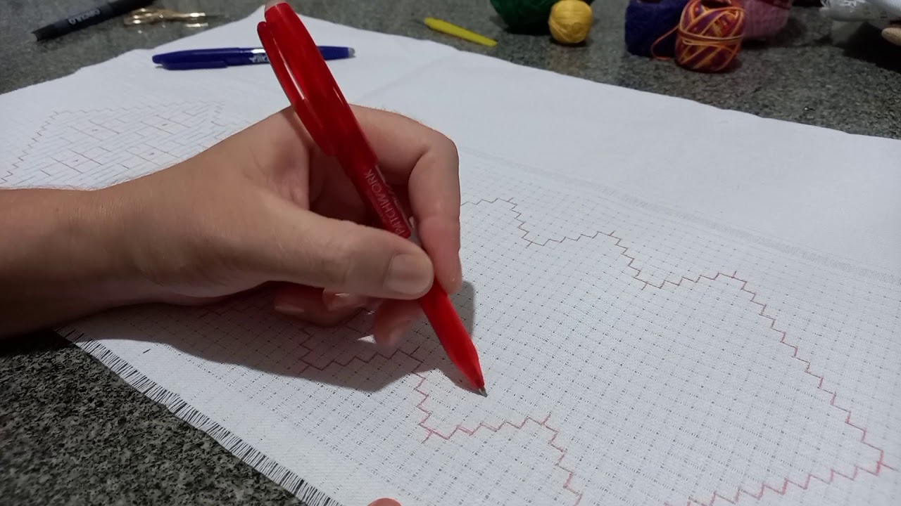COMO BORDAR PONTO COLMÉIA(CRIVO),PONTO DIAGONAL E ILHÓS
