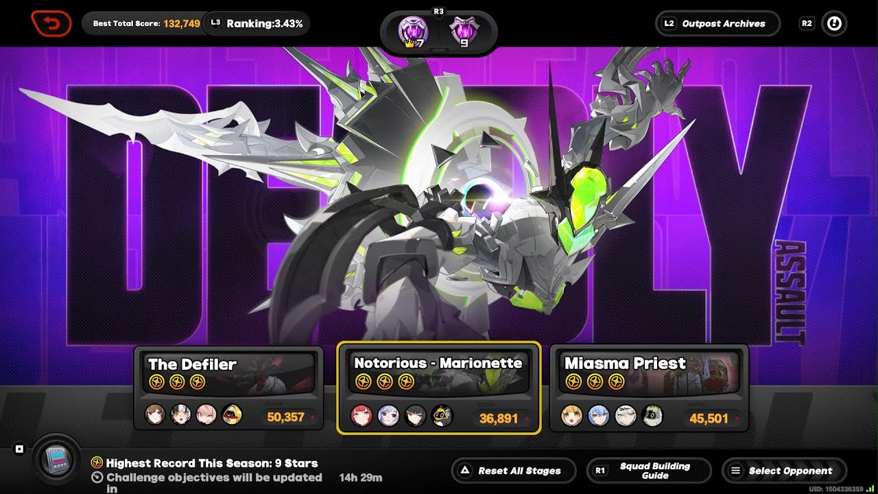 Zenless Zone Zero Old Deadly Assault 9 Stars 2.5 Jan