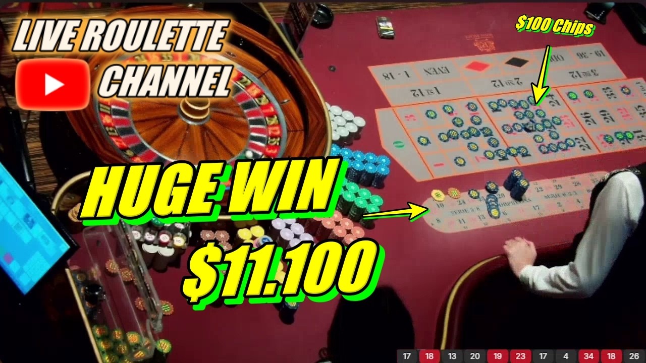 🔴LIVE ROULETTE | 🚨 HUGE WIN 💲11.100 In Real Vegas Casino 🎰 $100 Chips Inside ✅ 2026-08-14