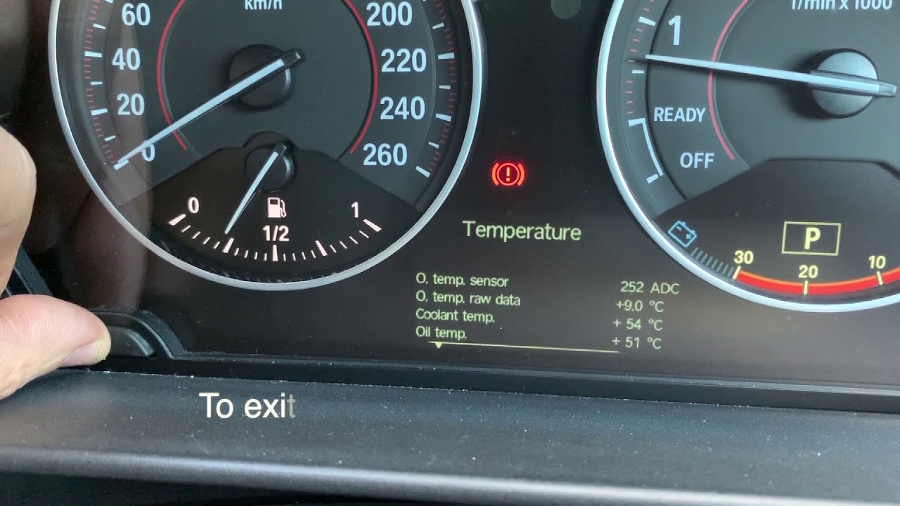 BMW F22 hidden menu tutorial