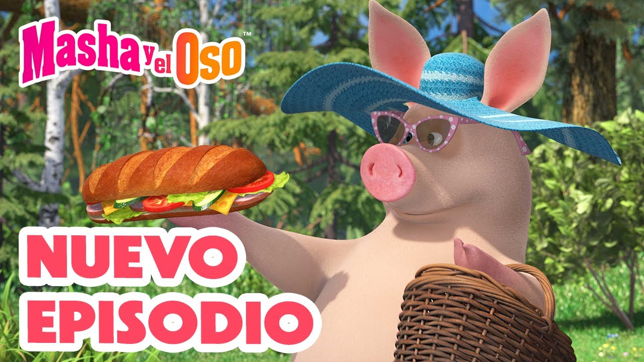 Masha y el Oso Castellano 🐻👧 NUEVO EPISODIO 💥 La frambuesa traviesa 🧺🍓 (Episodio 87)