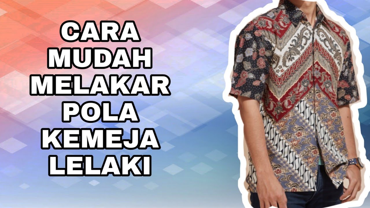 Pola kemeja lelaki