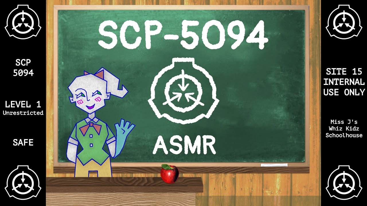SCP 5094 💽 Lecture on The History and Nature of ASMR 👩&zwj;&zwj;🏫
