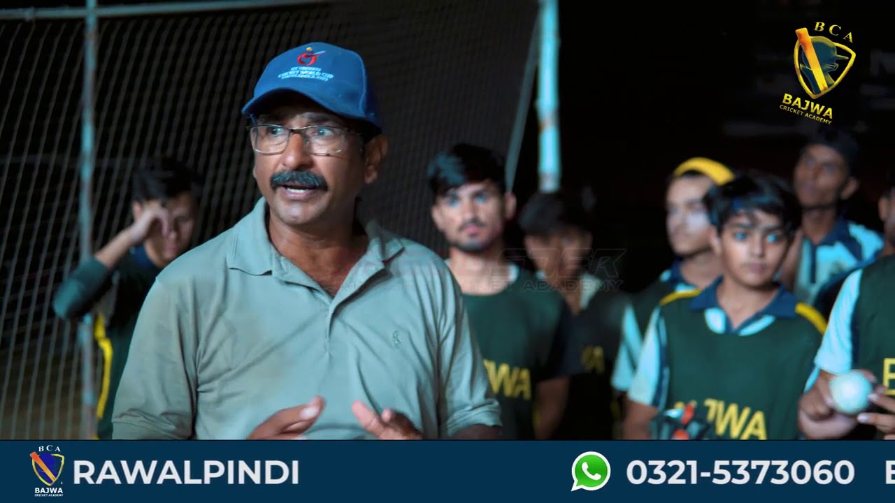 Asif Bajwa Bowling Tips [ Bajwa Cricket Academy ] Ayub Park Cricket Ground Rawalpindi