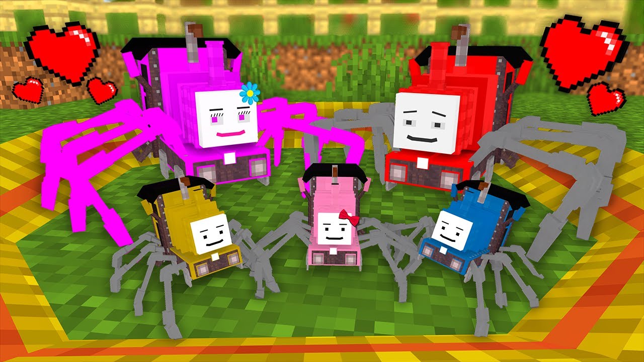 Choo Choo Charles Farm - Minecraft Animation