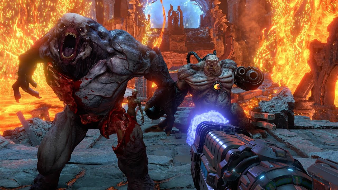 Doom Eternal RTX 3050 Gameplay (ULTRA NIGHTMARE SETTINGS)